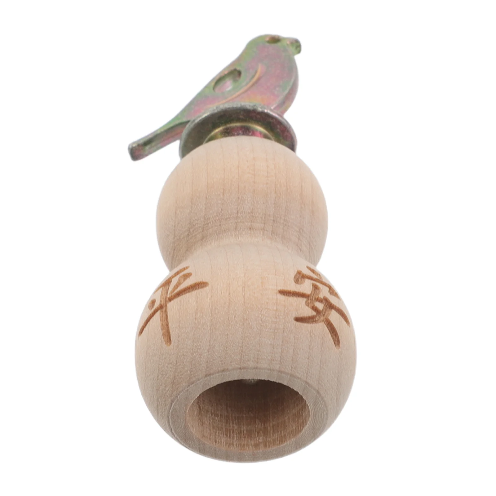 Wooden Bird Whistle: Gourd Shape Hand Twist Call for Kids Adults - Realistic Chirping Sound Outdoor Nature Interaction