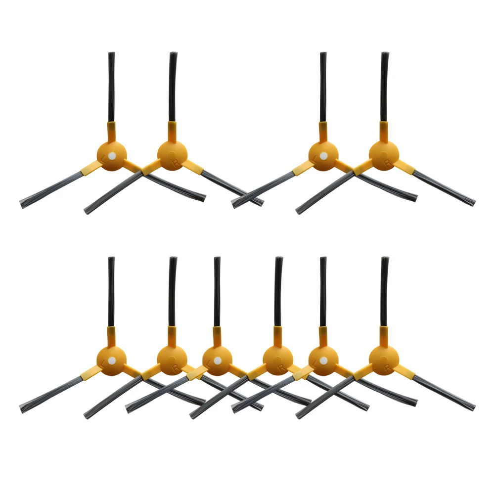 10/4 قطعة استبدال الفرش الجانبية ل Redroad R10 ل Bobsweep Dustin ل Tesvor S4/S8 Pro ل Mamibot EXVAC660 لمكنسة IHome #4