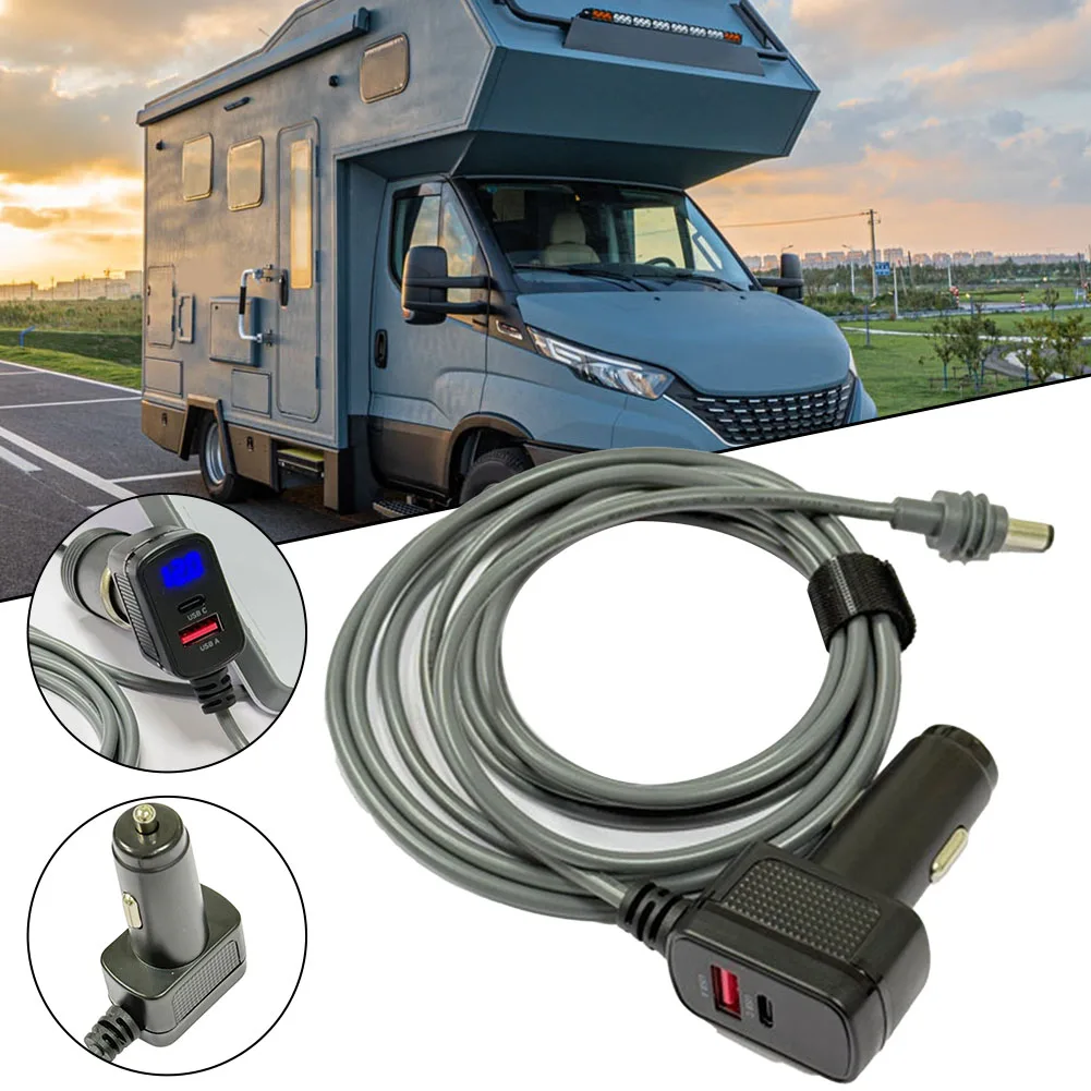 12-48V DC Car Charger for Starlink For Mini Power Cable with Built-in Protection for Over Voltage and Overheating Scenarios