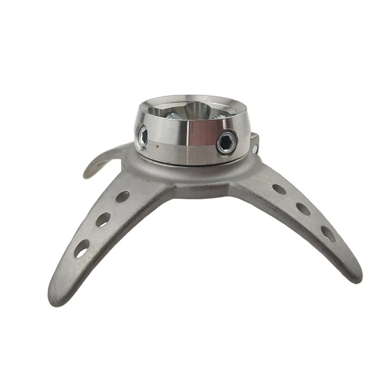 Prosthesis Female Three Jaws Artificial Limbs Stainless Steel Parts Receiver Socket Adapter Prosthetic Leg