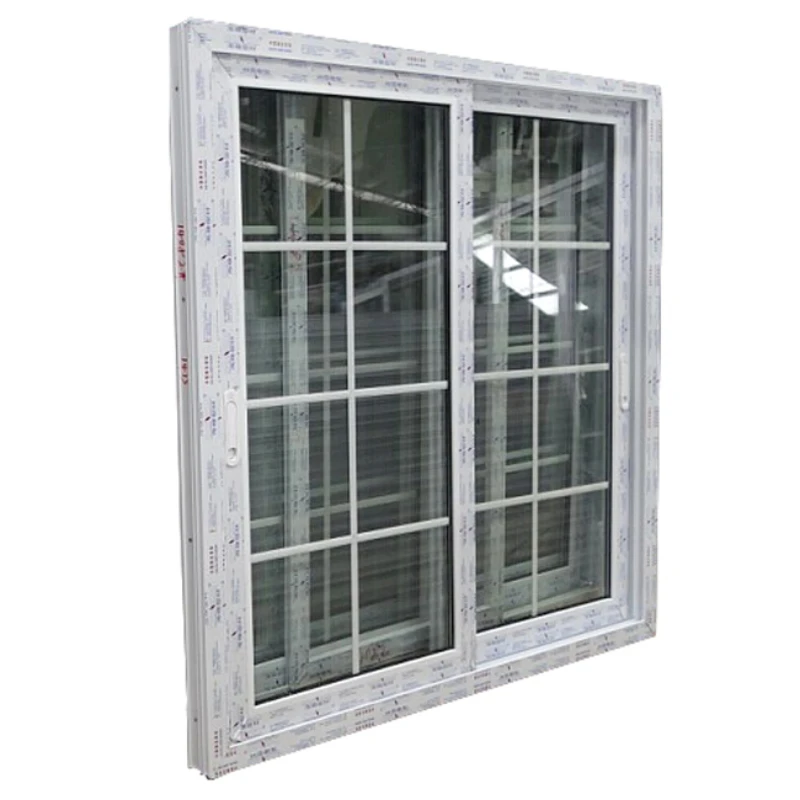 

WANJIA living room customized upvc windows PVC sliding window