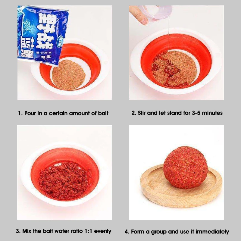 All-Season Universal Bait Combination Set Outdoor Fishing Blue Crucian Carp Speed 2 # Old Ghost 918 Three-Sample Combination Wild Carp and Crucian