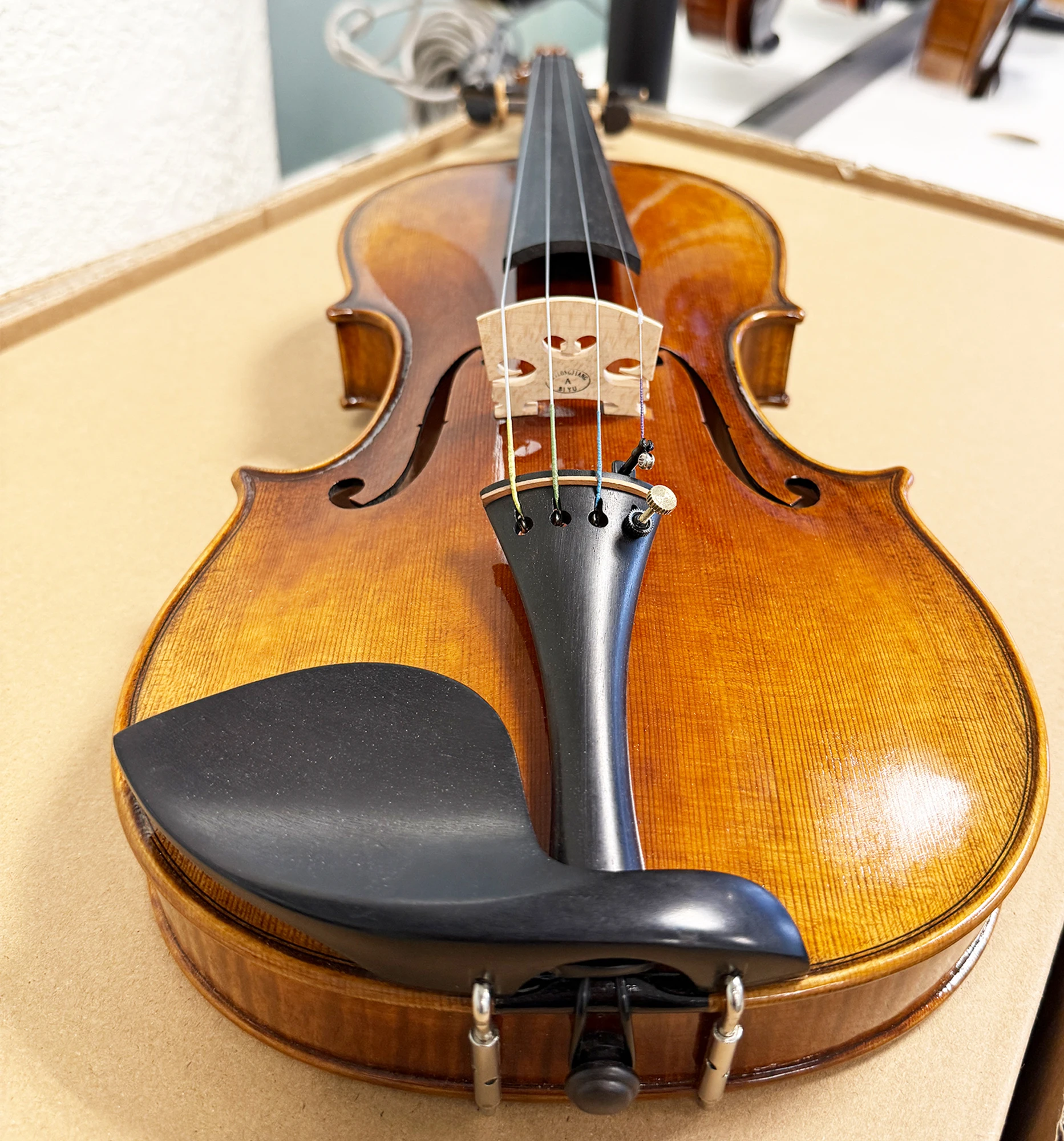 Profesjonalna, ręcznie robiona skrzypce 4/4, replika skrzypiec Stradivari z 1715 roku, kompletny zestaw akcesoriów, w tym futerał i smyczek, skrzypce do ćwiczeń dla uczniów, skrzypce do występów profesjonalnych, idealny prezent na Boże Narodzenie.