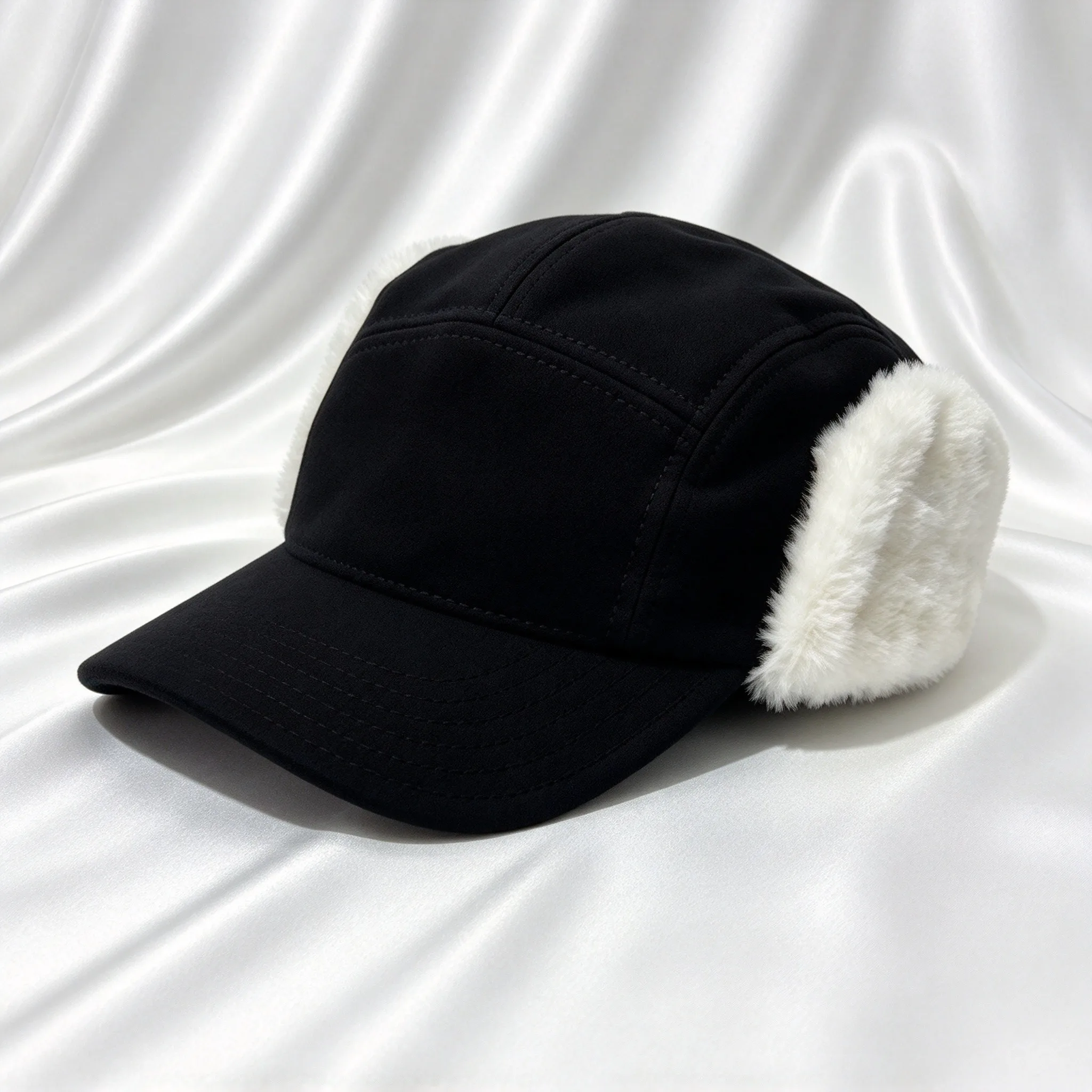 Unisex Winter Golf Cap, Thickened Cold Proof Sun Hat, Warm Sports Leisure Baseball Cap