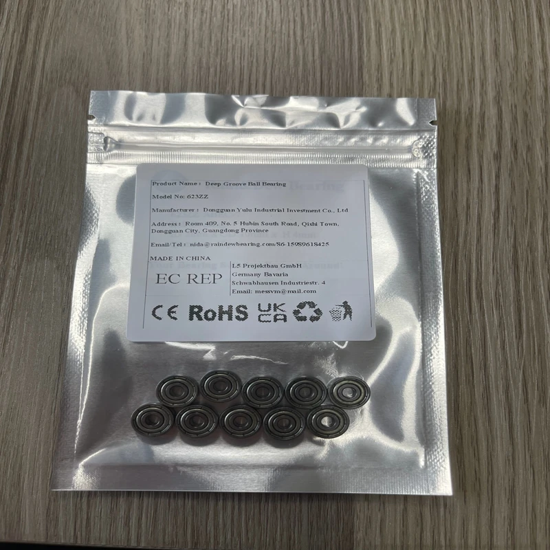 

440C Material Stainless MR74ZZ MR85ZZ 623ZZ MR115ZZ 693ZZ MR105ZZ (10Pcs) Stainless Steel Ball Bearings For Fishing Reel Handles