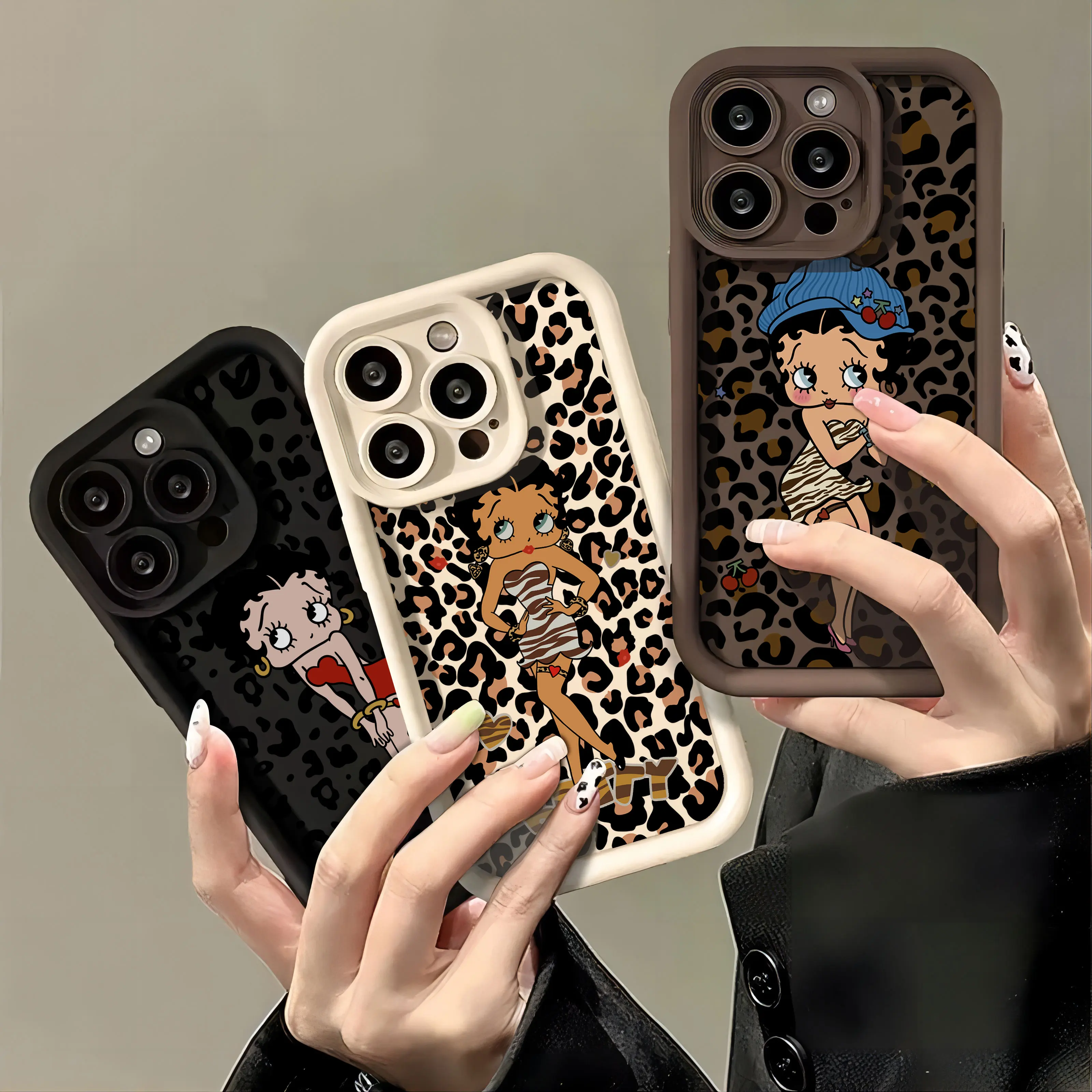 Sexy Betty Phone Case for IPhone 16 15 14 13 12 11 Pro Max Mini XR XS X 7 8 Plus Soft TPU Back Cover