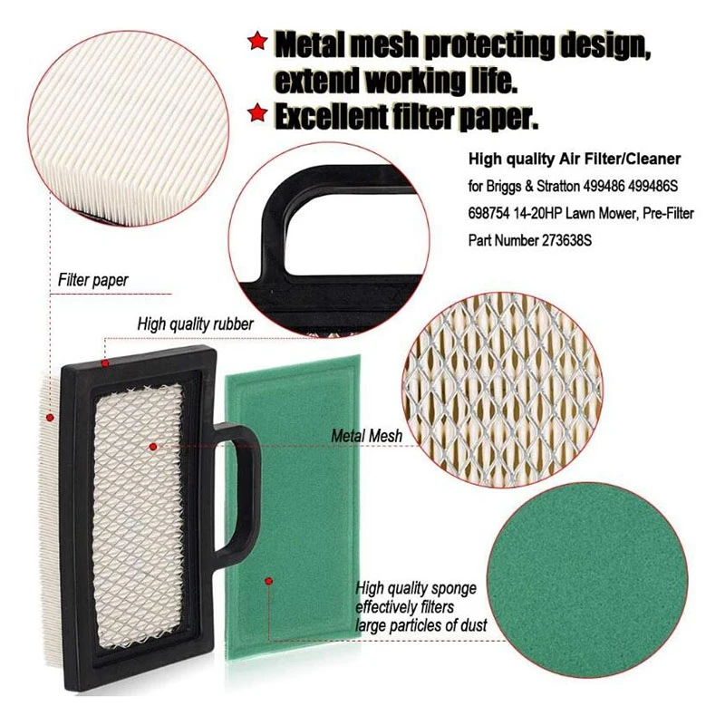 ABYA 698754 273638 691035 696854 قابس شرارة الزيت لـ V-Twin 18-26 جزازة العشب ملحقات جزازة العشب