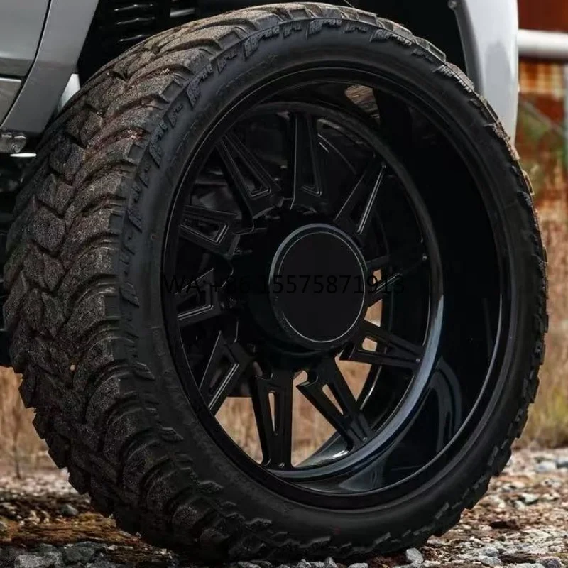 

Колесный диск Same Type Black Super Single Wheel 20x12 22x12 24x14 вогнутый кованый для внедорожников 4x4, 6x5.5 8x6.5 8x180 для грузовиков 1500 2500 3500