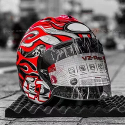 VZ-RAM-Casco de moto todoterreno para hombre y mujer, protector de cabeza SZ-R para carreras de montaña o carretera, Unisex