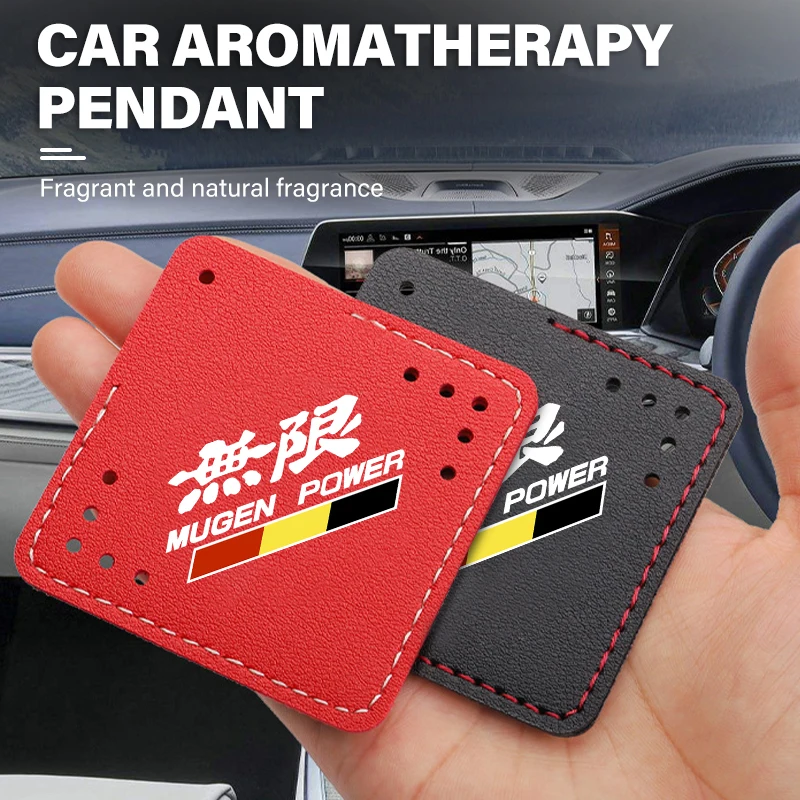 For Honda Car Interior Pendant Aromatherapy Room Deodorant Sachet Air Freshener Mugen Fit City Accord CR-V Jazz Brio Bezal Civic