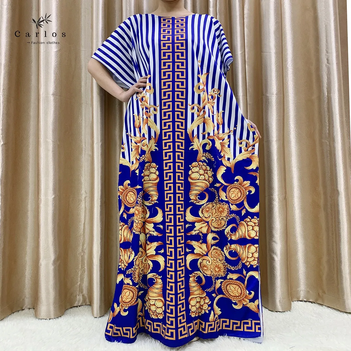 New Flower Sleeve African Dresses For Women Muslim Abaya Dubai Turkey Muslim Fashion Hijab Cotta Dress American Islam Clothing