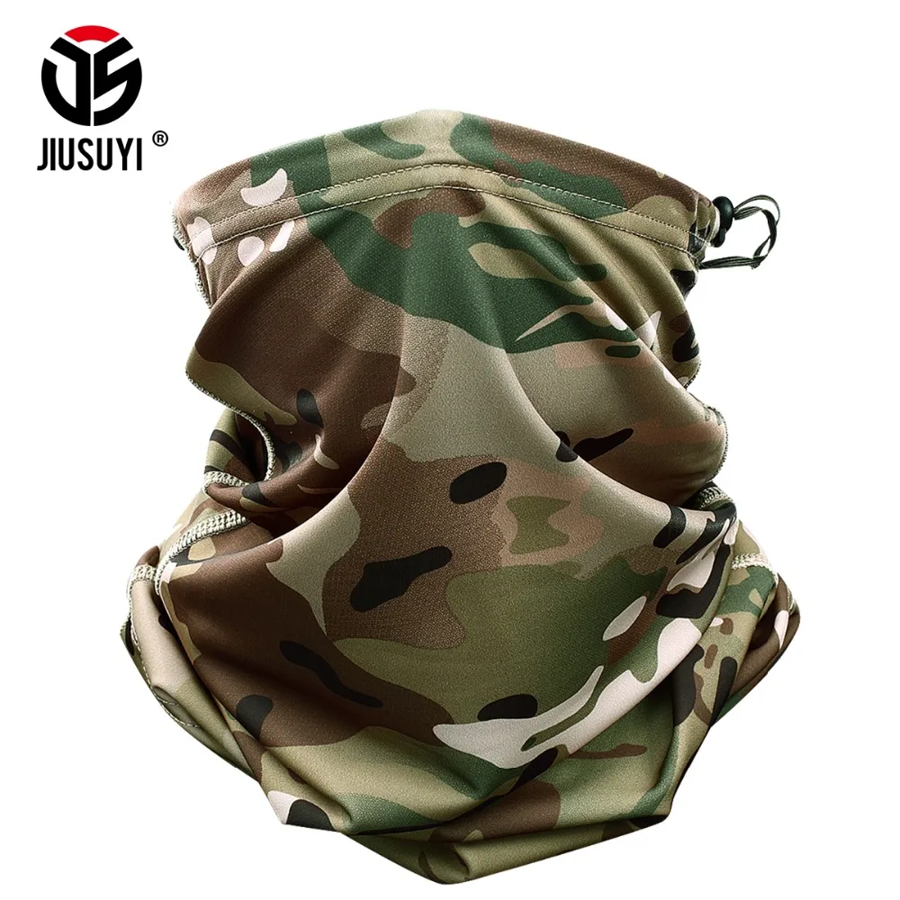 Magic Headband Scarf Camouflage Tactical Neck Warmer Gaiter Face Cover Bandana Head Bicycle Hiking Camping Mask Summer