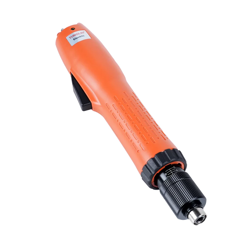 Industrial Grade 1000rpm 1.0-6.12N.m DC Full Auto Shut Orange Electric Screwdriver Hex6.35mm Screw Bit Mobile Phone Repair E300L