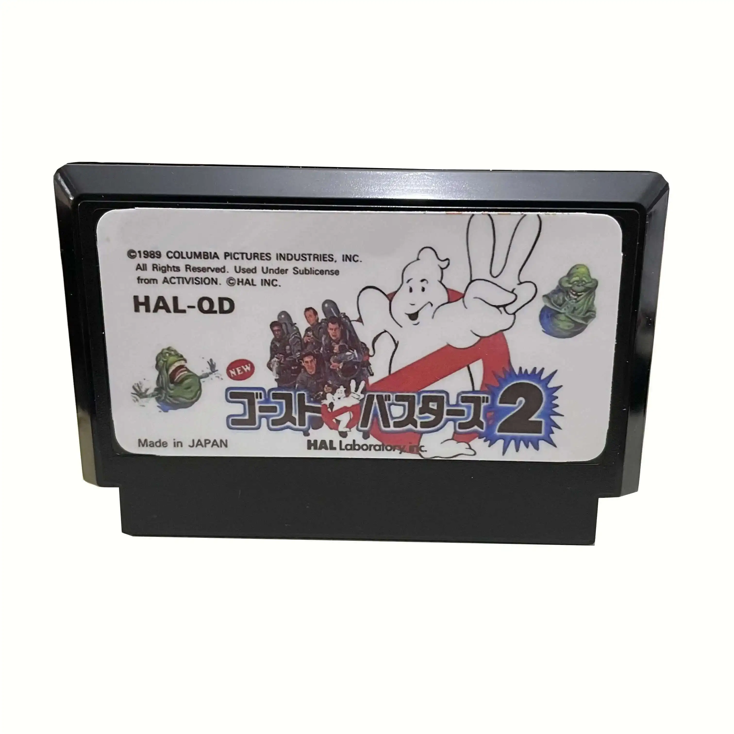 새로운 GhostBus II 60 핀 영어 버전 게임 카트리지 8 비트 60 핀 게임 콘솔 용 블랙 쉘