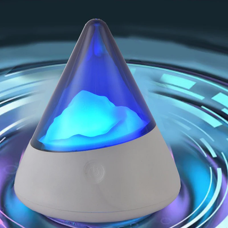 

Led Iceberg Night светильник USB Touch RGB перезаряжаемая беспроводная внешняя лампа для кемпинга дома спальни прикроватный Декор ночник