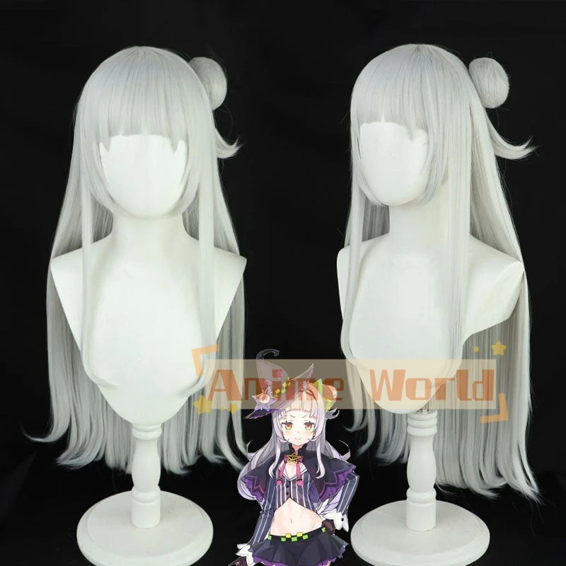 

Hololive Virtual YouTuber Murasaki Shion Косплей Парик Хэллоуин Рождество Женщина Мужчины Взрослый Парик