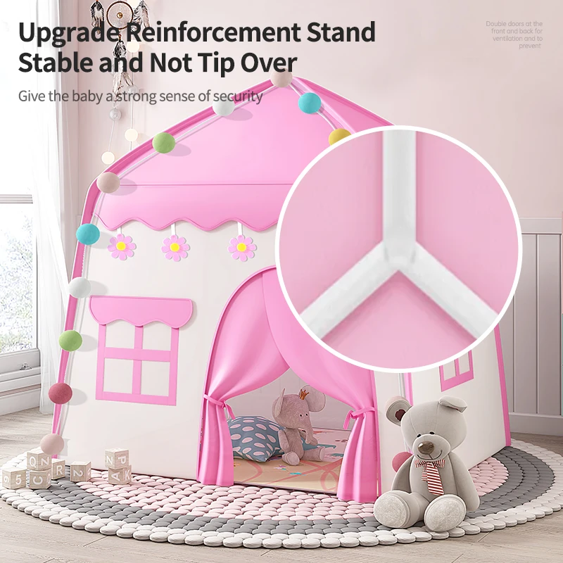 خيمة أطفال للمسرح الداخلي والخارجي، خيمة أطفال محمولة قابلة للطي، مخبأ سري #2