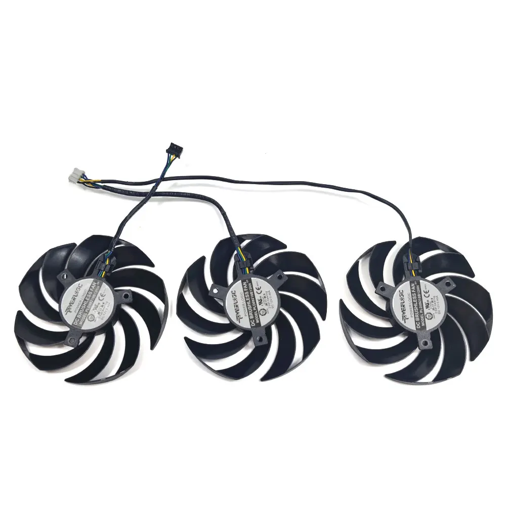 NEW RX 6800XT GAMING X TRIO GPU Fan，For MSI RTX 3060 3060TI 3070 3070TI 3080 3080TI 3090 GAMING TRIO Graphics card cooling fan