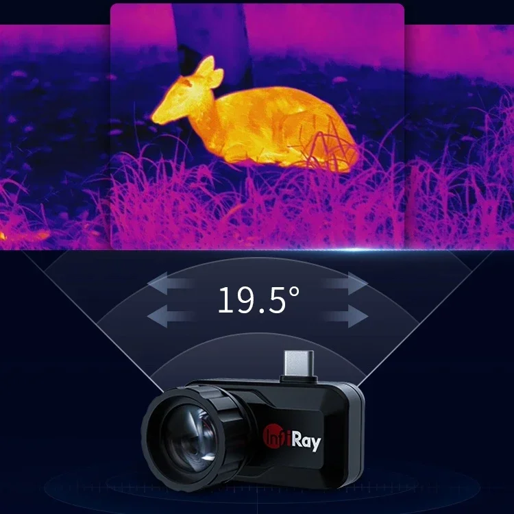 yyhc InfiRay T3 Phone Infrared Thermal Imager Monocular Hunting Detector Night Vision camer
