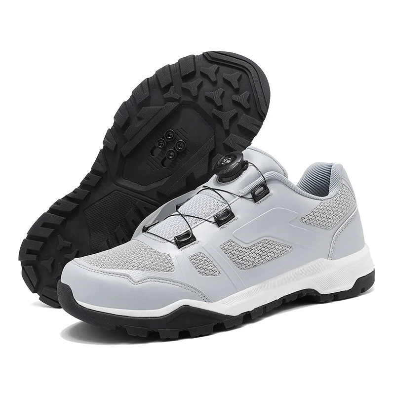 

Professional Cycling Shoes Men's Leisure Road Mountain Bike Riding Shoes Fashion Anti Slip Breathable Outdoor Riding Shoes 38-46