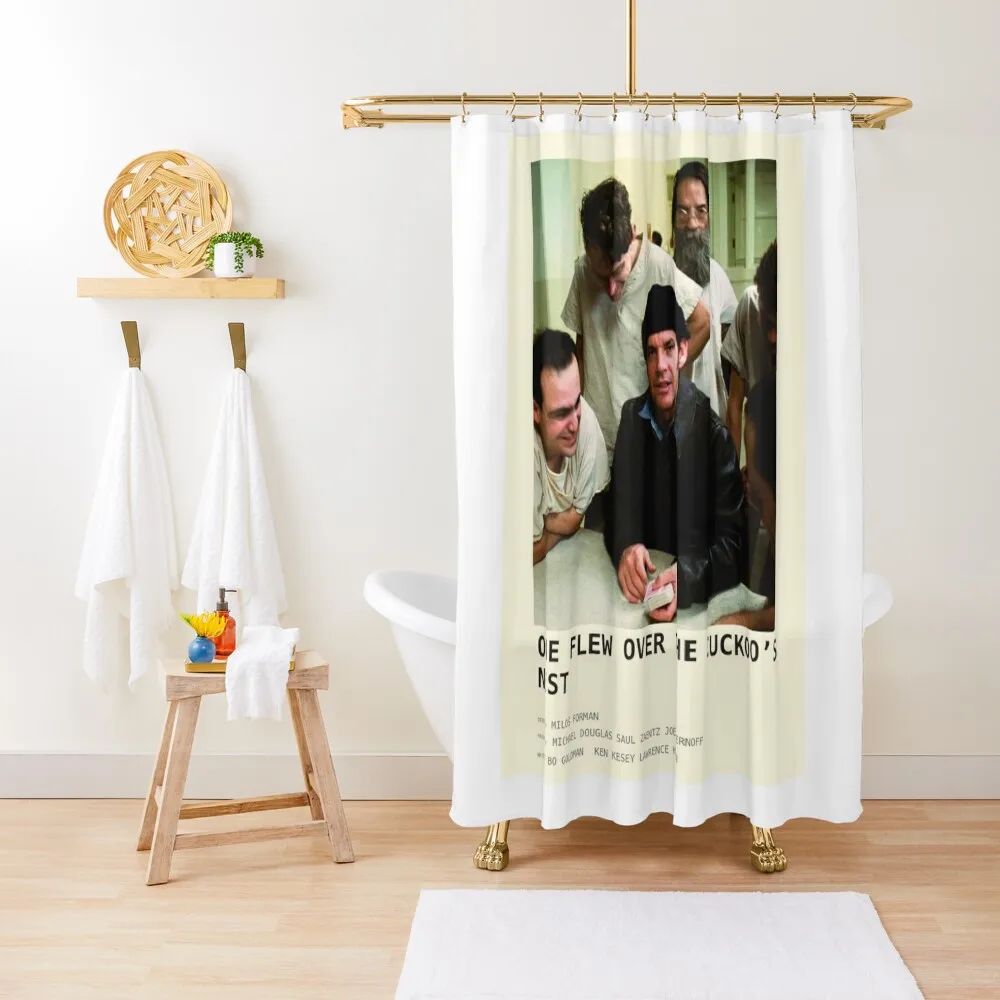 

one flew over the cuckoo's nest Shower Curtain Shower Waterproof Modern Showers For Bathroom Cover Curtain