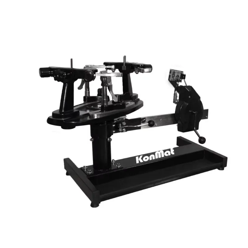 Sports Table Manual Stringing Machine for Tennis and Badminton Rackets Metal Material