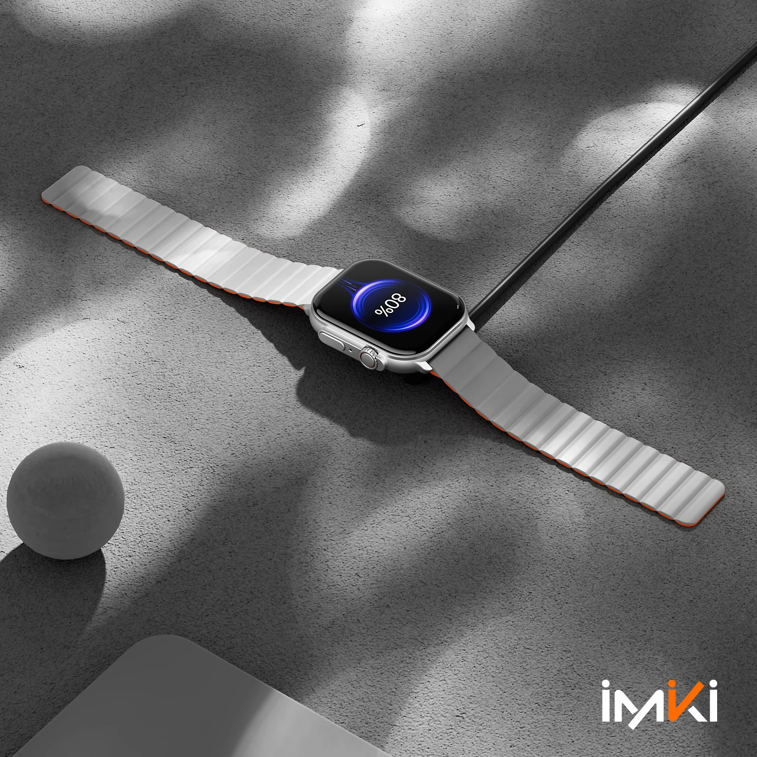 IMIKI SF1 Smart Watch 2,01" AMOLED-display 1000nits BT Bellen 100+ sportmodi IP68 Zakelijk Mode Modellering Metalen behuizing