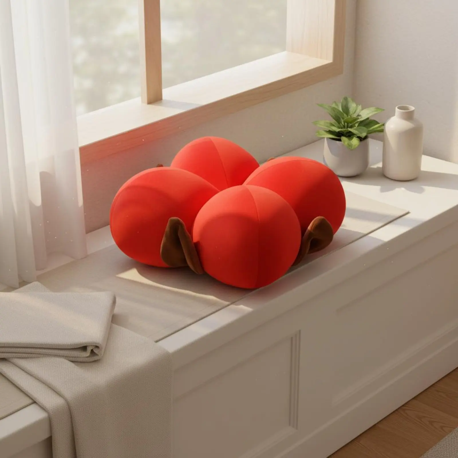 

Tatami Floor Pillow Thick Flower Floor Cushion Flower Seat Cushion Soft Petal Pillow PP Cotton Fill for Bay Window, Balcony