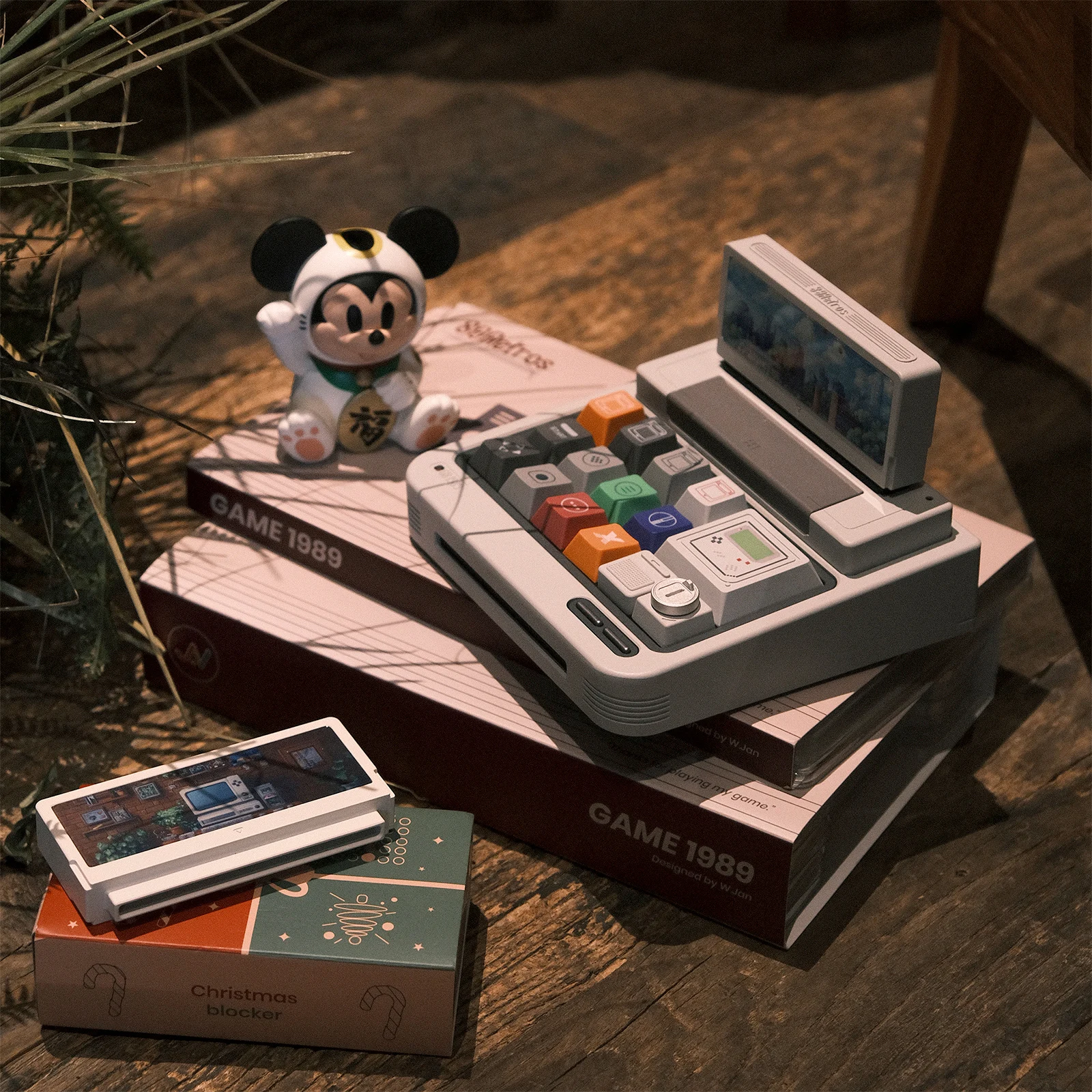 GB PAD Drahtlose digitale Tastatur/KIT CNC-Dichtung mit drei Modi Hot Swap QMK Custom E-Sports Gamer Gaming Console Style Tastatur-Kit