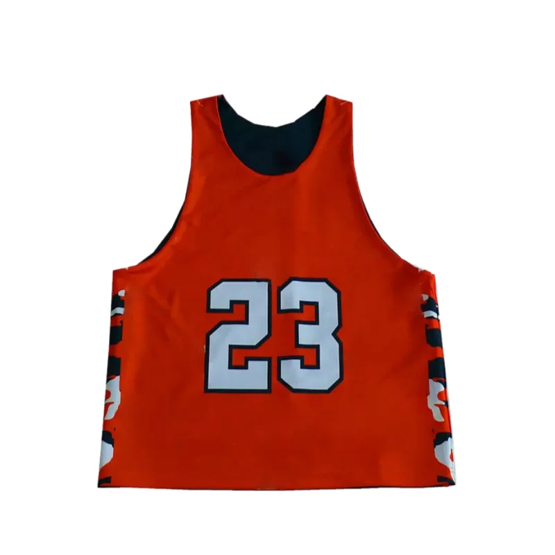 

Sublimated Wholesale Cheap Custom Lacrosse Pinnies