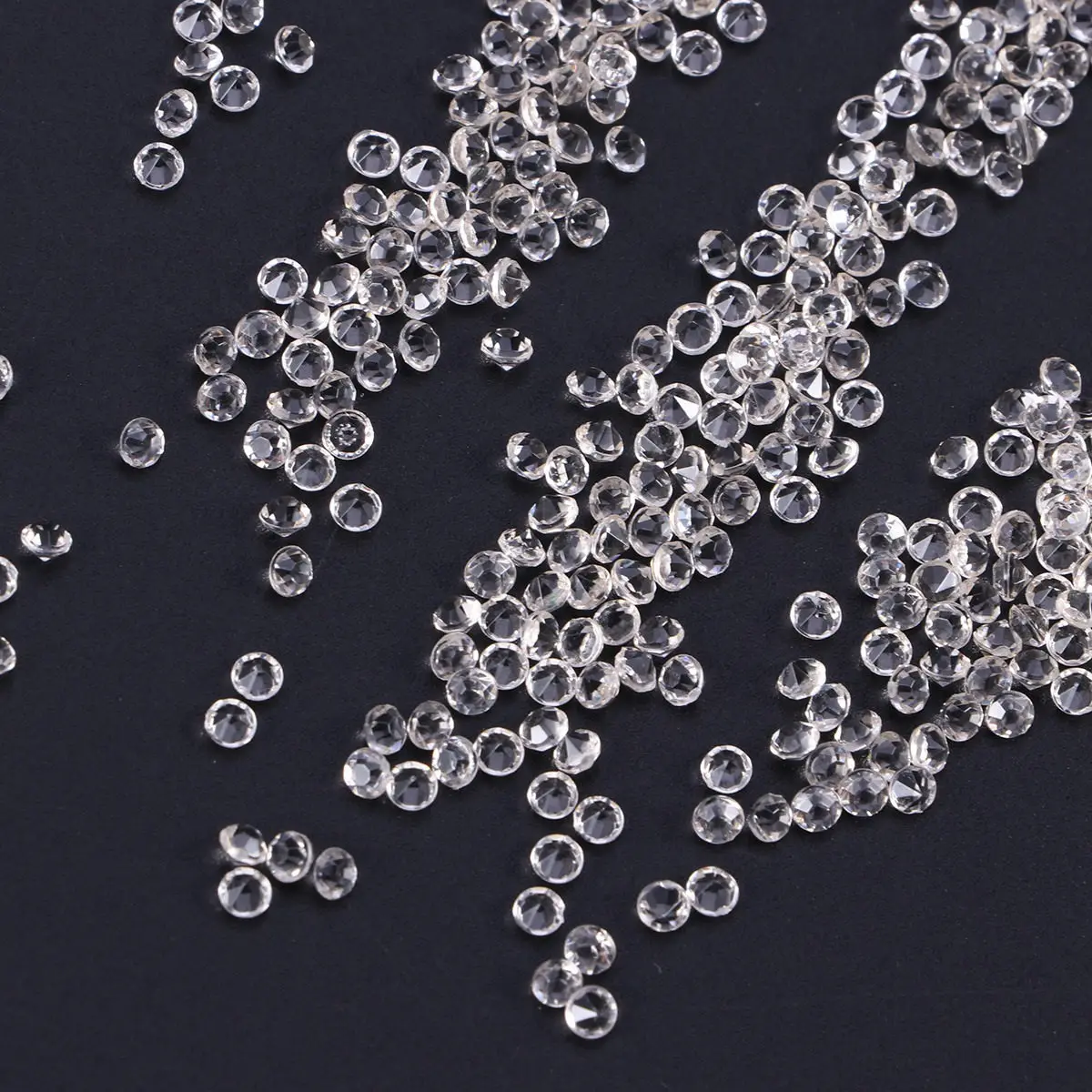 1000Pcs Acrylic Crystal Rhinestone Bright Colors Nail Tip Cloth Phone Case Crafts Wedding Banquet Party Decorations Vase Fillers