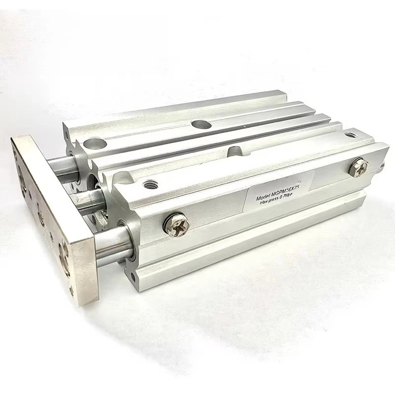 

Compact Guide Pneumatic Cylinder MGP Series Double Acting Air Cylinder