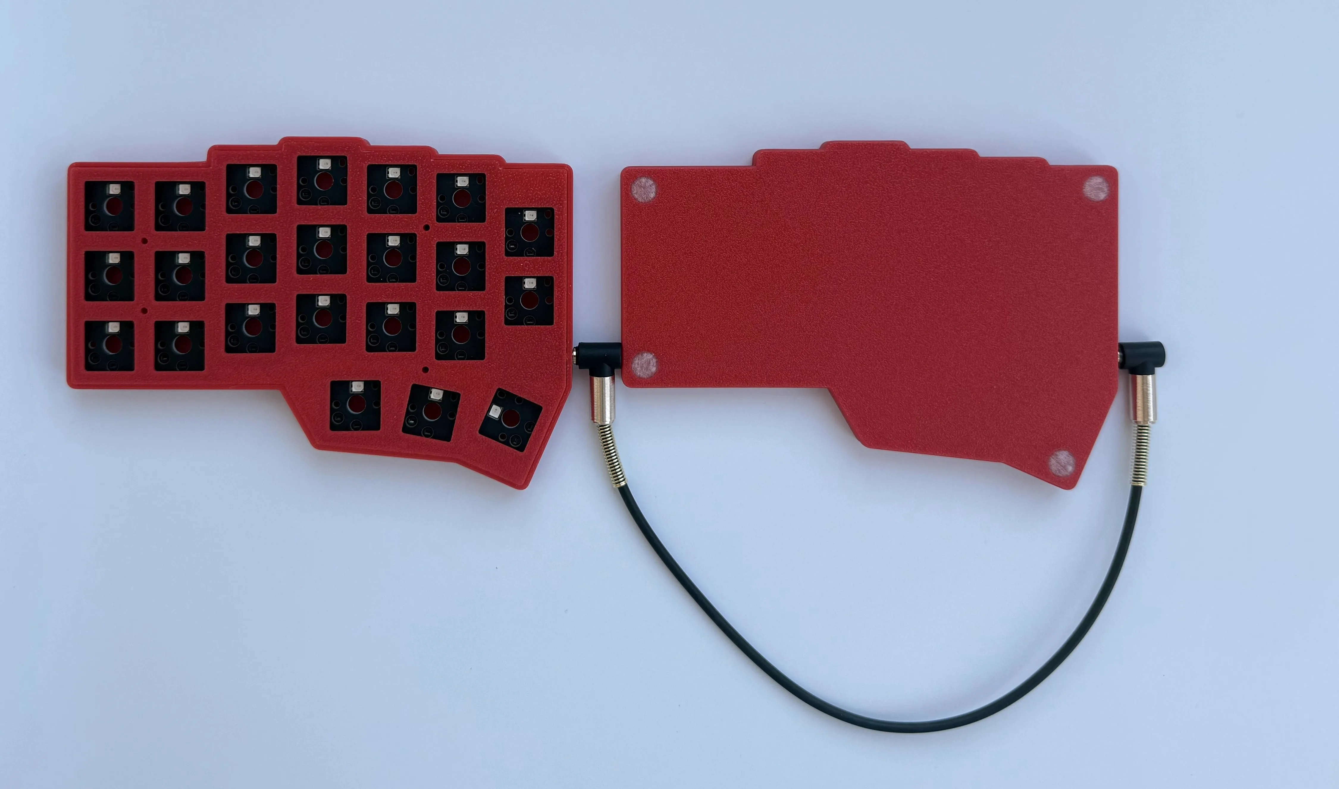 Corne Crkbd V4.1 Split Keyboard Customized RGB Hot Swap Ergonomic Wired Corne Split Mechanical Keyboard Kit Support Vial MX Choc