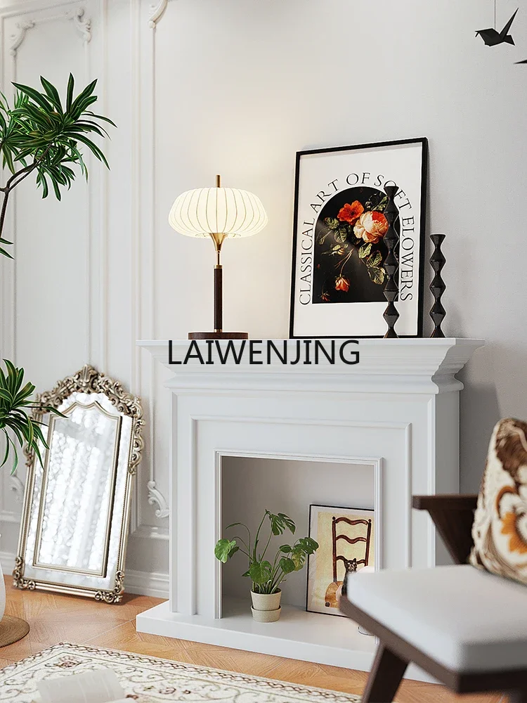 MJY Fireplace Decorative Cabinet Living Room Fireplace Xuan Cabinet Art Side Cabinet
