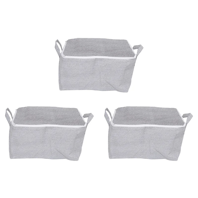 A88E-3X 3-Dimensional Storage Box Household Storage Box With Window Organizer Cloth Folding Large Capacity 30L