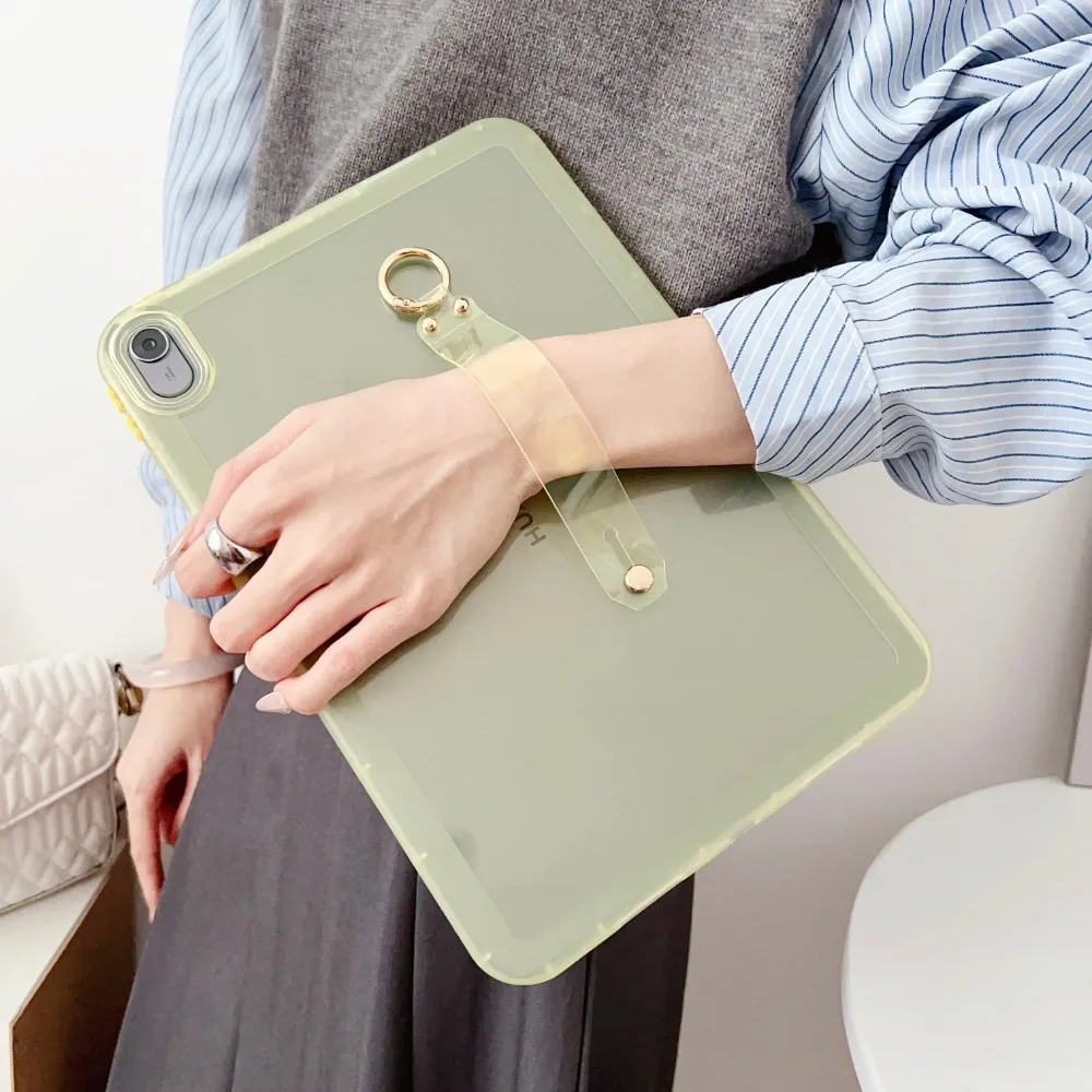 Tablet Case For Huawei MatePad 11 air 11.5S Pro 10.8 SE 10.4 T10S 10.1 Handle Strap Cover Huawei Honor V6 V7 10.4 X8 10.1 Cases