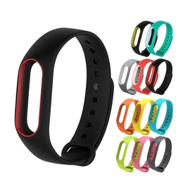 Correa para Xiaomi Mi Band 2, pulsera colorida de silicona para MI BAND 2, pulsera inteligente para Mi Band 2