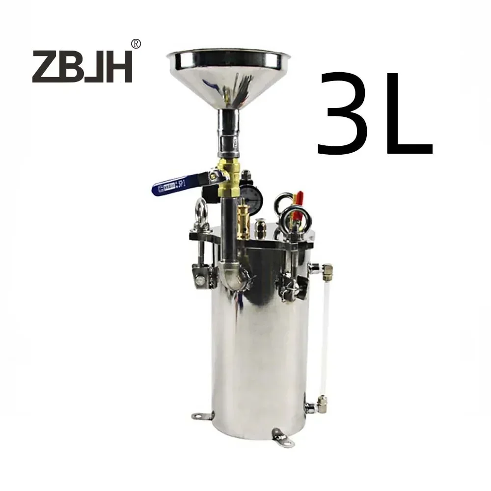 3L Pressure Pot Tank Reservoirs for dispensing machine (accept 1~100L customized)