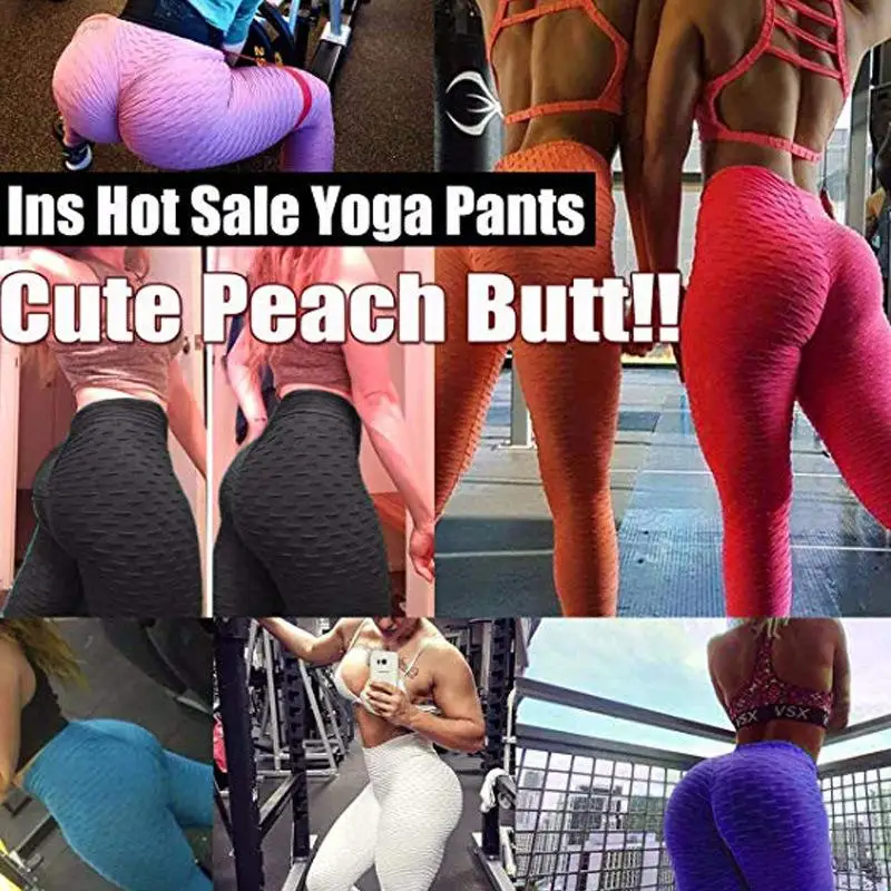 High Waist Yoga Pants Women's Fitn Trousers Sportswear Casual Clothing Nine Points Length Gymnastics Pants for Ladies
