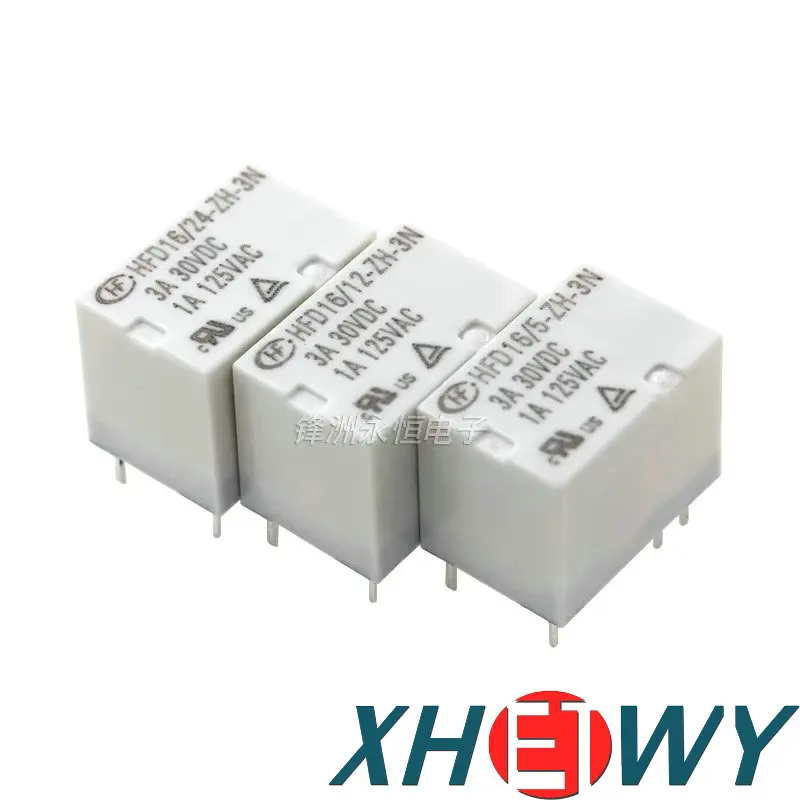 HFD16/05 12 24-ZH-3N replaces HFD41/12 24VDC-HS3 relay 3A 30VDC HFD16/05-ZH-3N HFD16/12-ZH-3N HFD16/24-ZH-3N