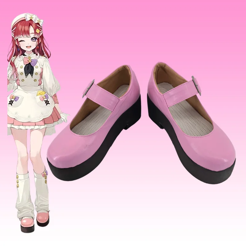 

Virtual Liver VTuber Saotome Berry Cosplay Shoes Anime Game Halloween Christmas