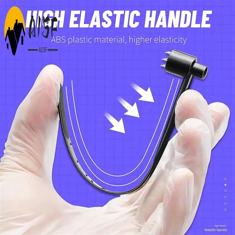 

A15F-7 Star Needle & Plum Blossom Dermal Hammer, Seven Star Needle Set