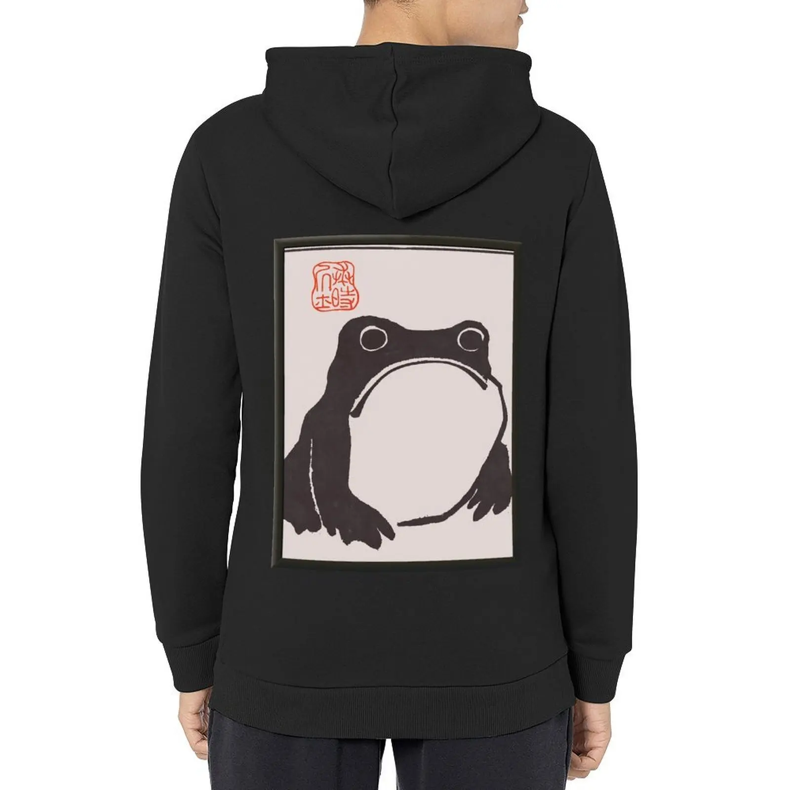 

Japon Art Matsumoto Hoji grenouille Hoodie men clothing fashion men autumn jacket men men's coat oversized hoodie