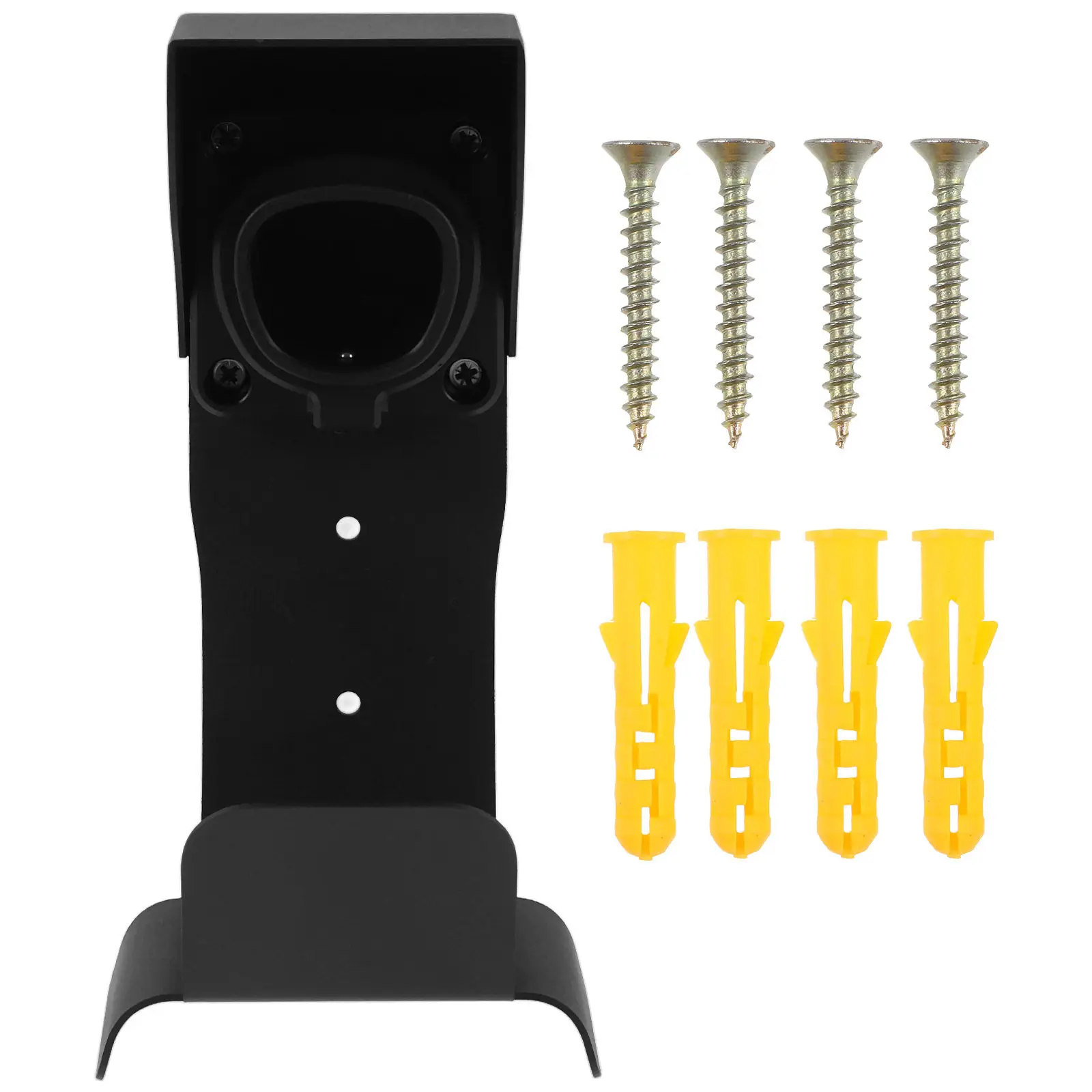 

Держатель для зарядного устройства электромобиля настенный, для кабелей зарядных устройств, органайзер для портов зарядки, для использования на улице и в помещении