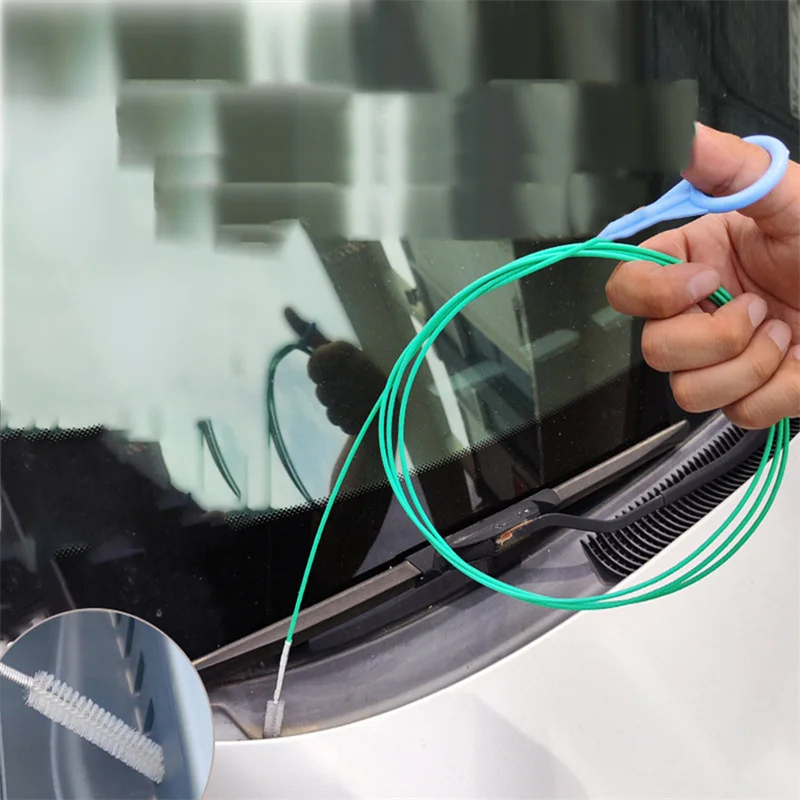 Car Sunroof Drainage Hole Dredger Door Pipeline Cleaning Brush Oil Tank Drainage Pipe Plugging Special Cleaning Tool