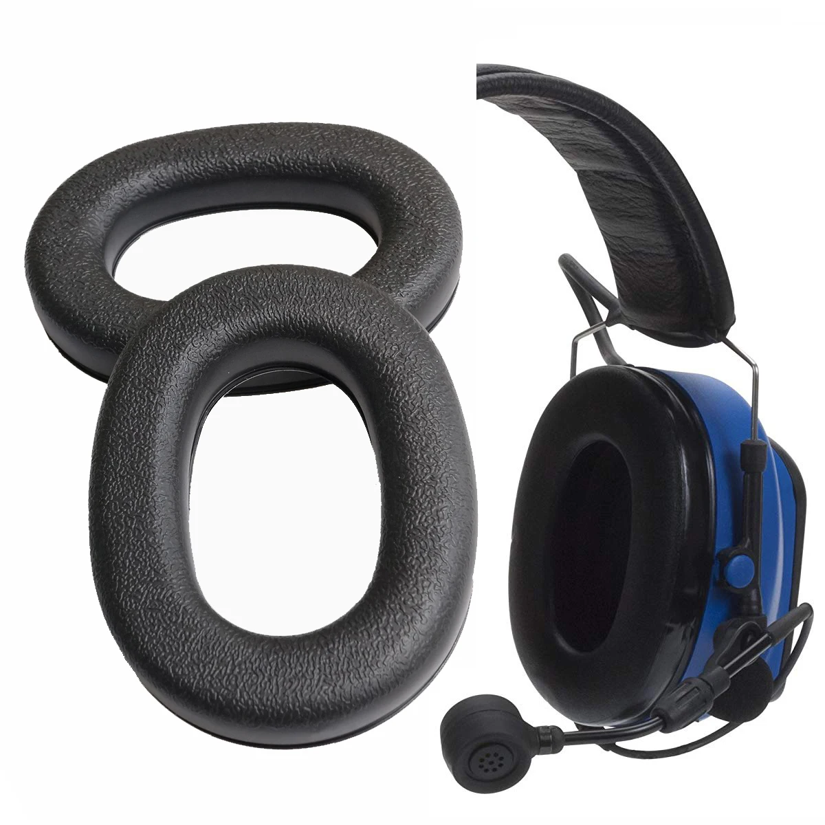 

V-MOTA Earpads Compatible with 3M WorkTunes Peltor Lite-Com Pro II MT7H7F4010-NA-50,SWAT-TAC 88063 Headphones Repair Parts