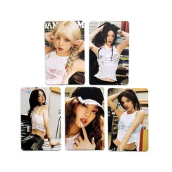 5pcs/set KPOP (G)I-DLE Mini Album I SWAY Photocards Lomo Cards Soyeon Miyeon Minnie Peripheral Card YUQI SHUHUA Fans Gifts