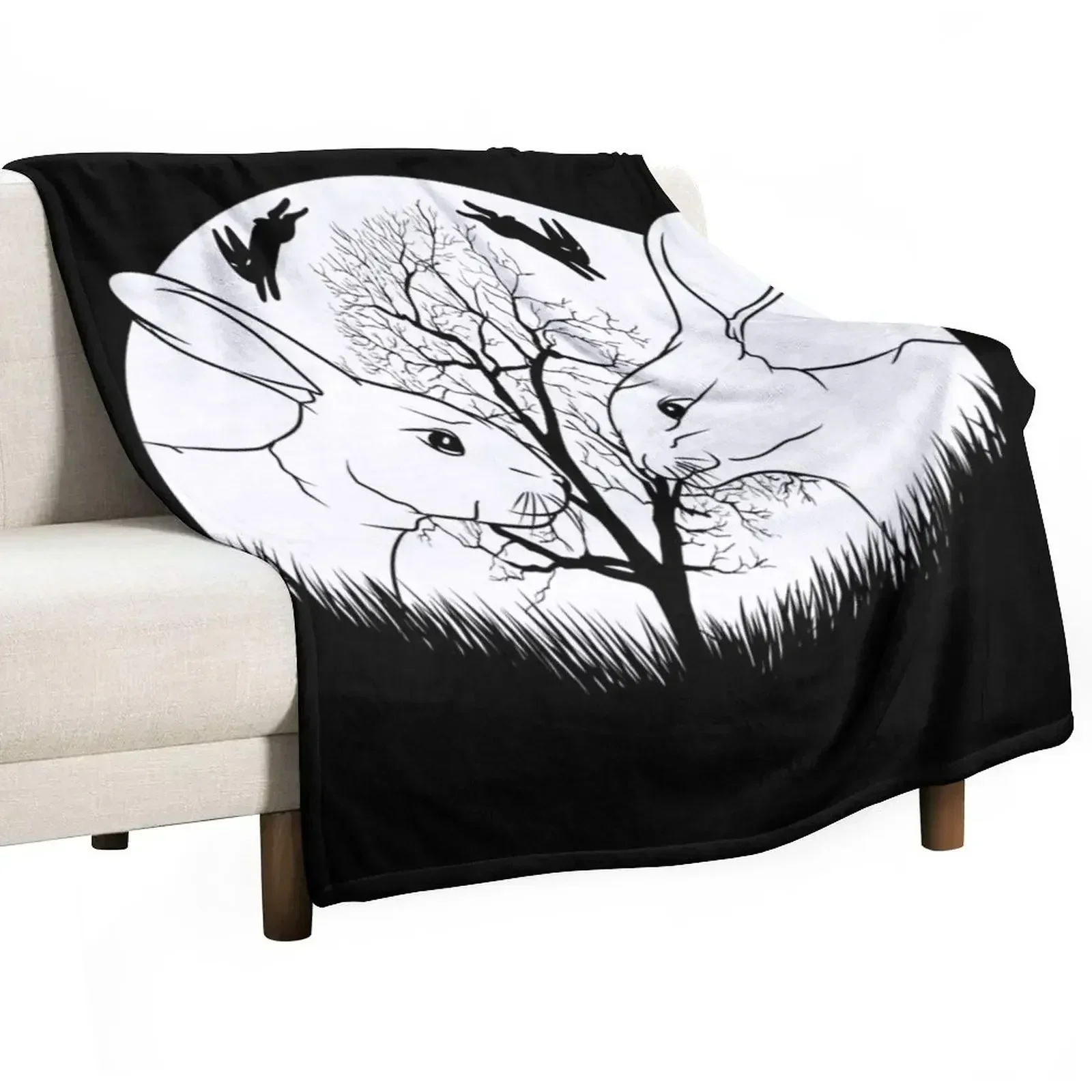 

Watership Down Rabbits Throw Blanket heavy to sleep Beautifuls Shaggy Blankets