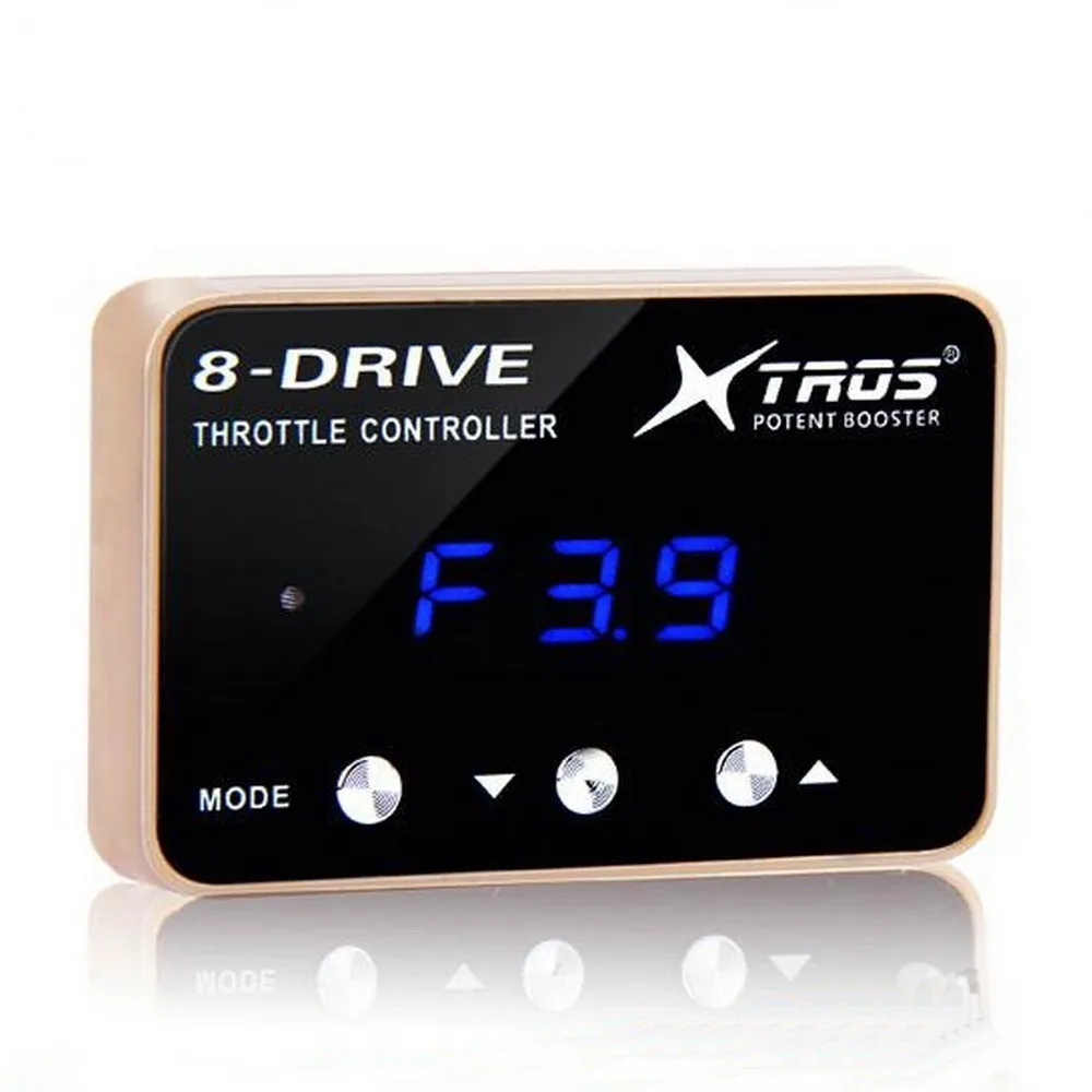 TROS 6th 8-Drive Electronic Throttle Controller, Comfortable Sports Racing Model, Shorten Response Speed, Improve Sensitivity