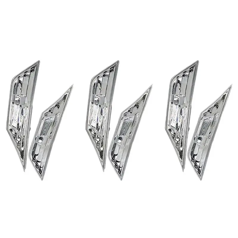 

6X автомобильные светодиодные боковые габаритные фонари с лампами T10 для Honda Civic 2016 2017 2018 2019